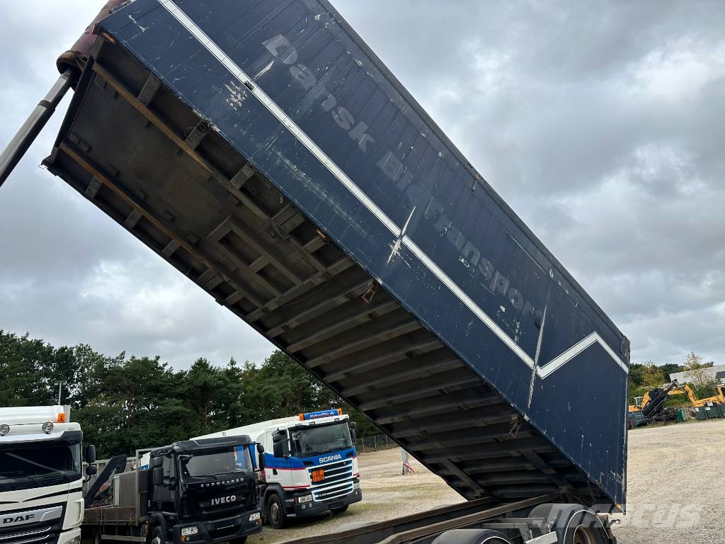 KLC 4 axle volume tipper (59 m3) مقطورات قلابة