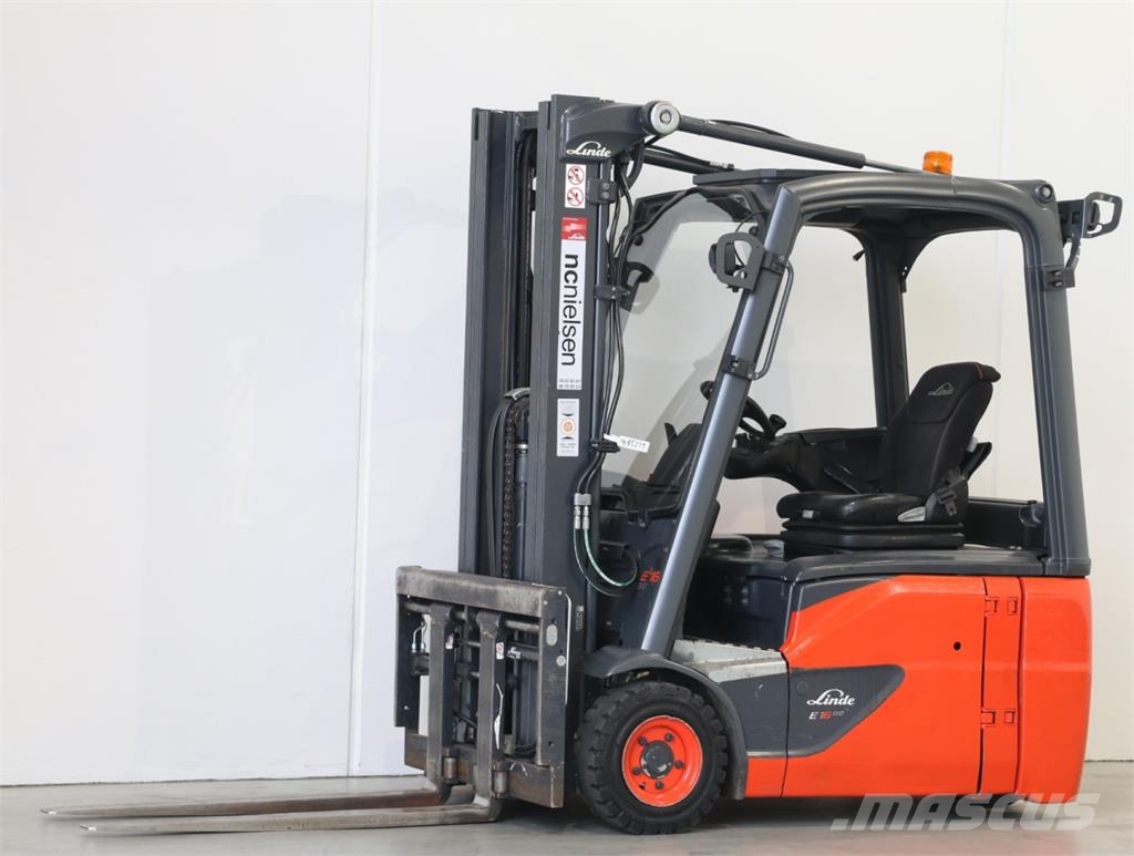 Linde E16 EVO/386-02 شاحنات ذات رافعات شوكية تعمل بالكهرباء