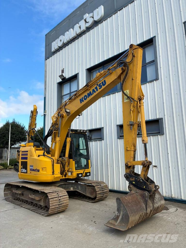 Komatsu PC 138 US-11 Rupsgraafmachines