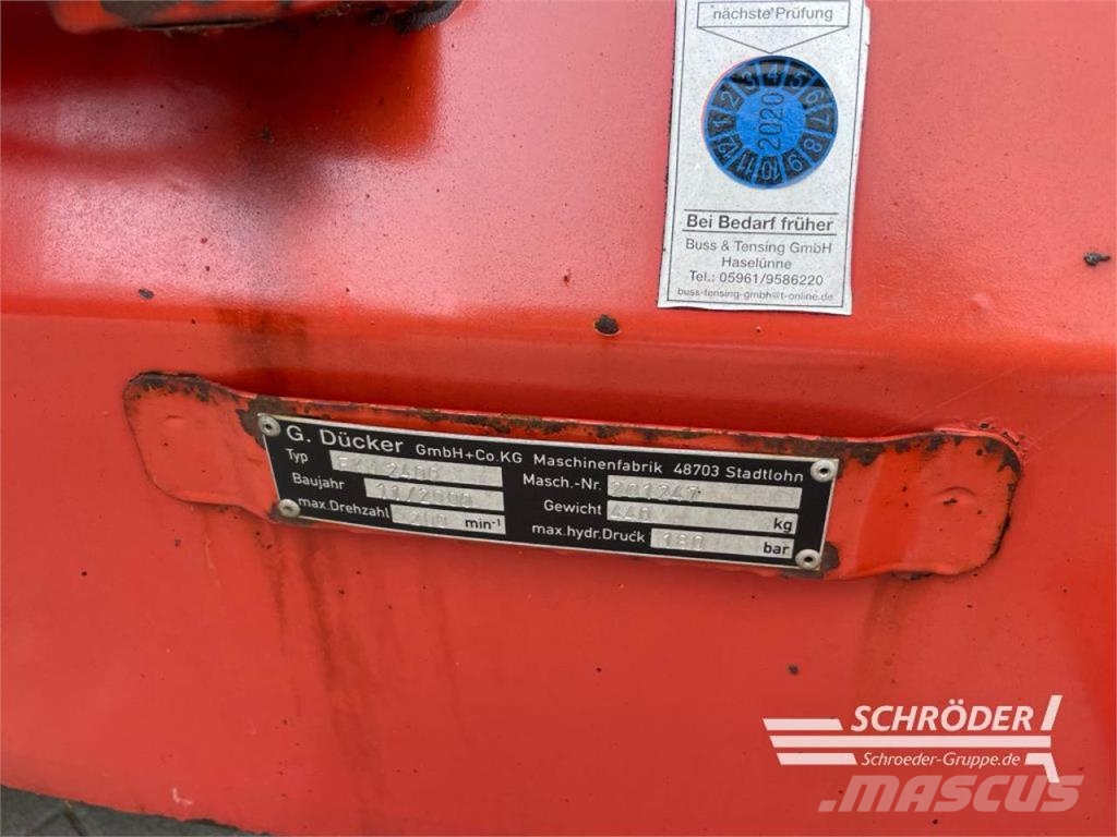 Dücker FKM 2400 Balayeuse / Autolaveuse
