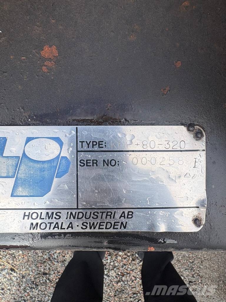 Holms Diagonalplog Holms KHP-80 320 Stora BM Chasse neige