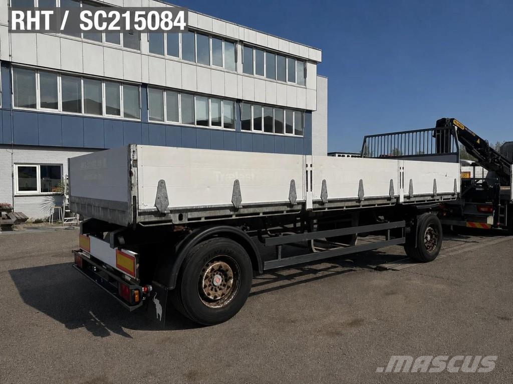 Schmitz Cargobull UOPLYST 2 AXLE - SAF - TRAILER مقطوروات مسطحة/مفصلية الجوانب