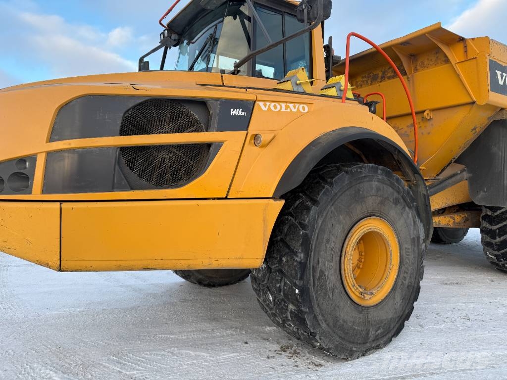 Volvo A 40 GFS + ALAPERÄLAUTA + LAVALÄMPÖPUTKI + KOROKKE ساحبات مفصلية