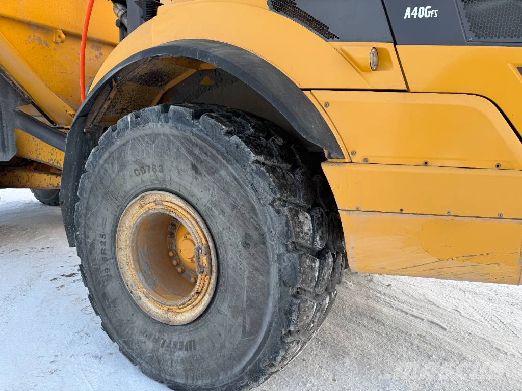 Volvo A 40 GFS + ALAPERÄLAUTA + LAVALÄMPÖPUTKI + KOROKKE ساحبات مفصلية