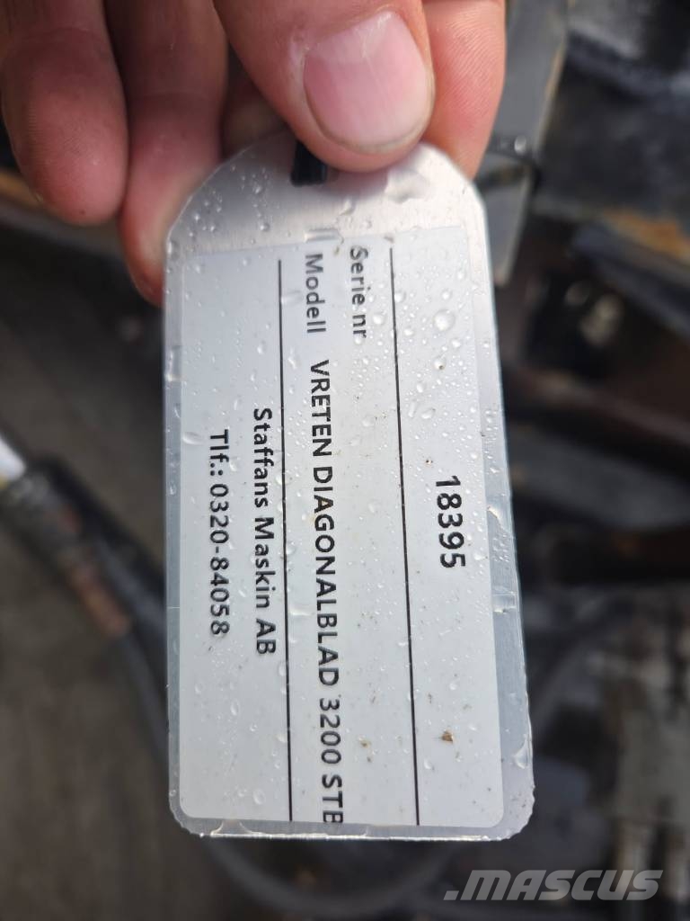 Vreten K 3200 U Snow blades and plows