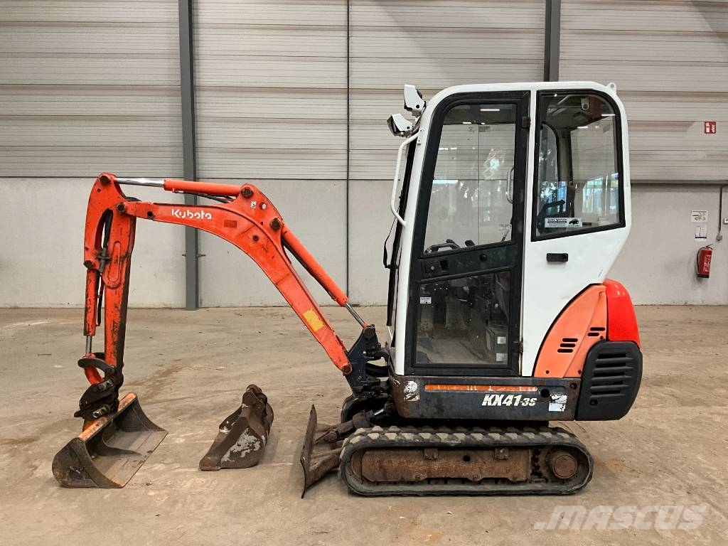 Kubota KX 41-3 S Mini ekskavatörler, 7 tona dek
