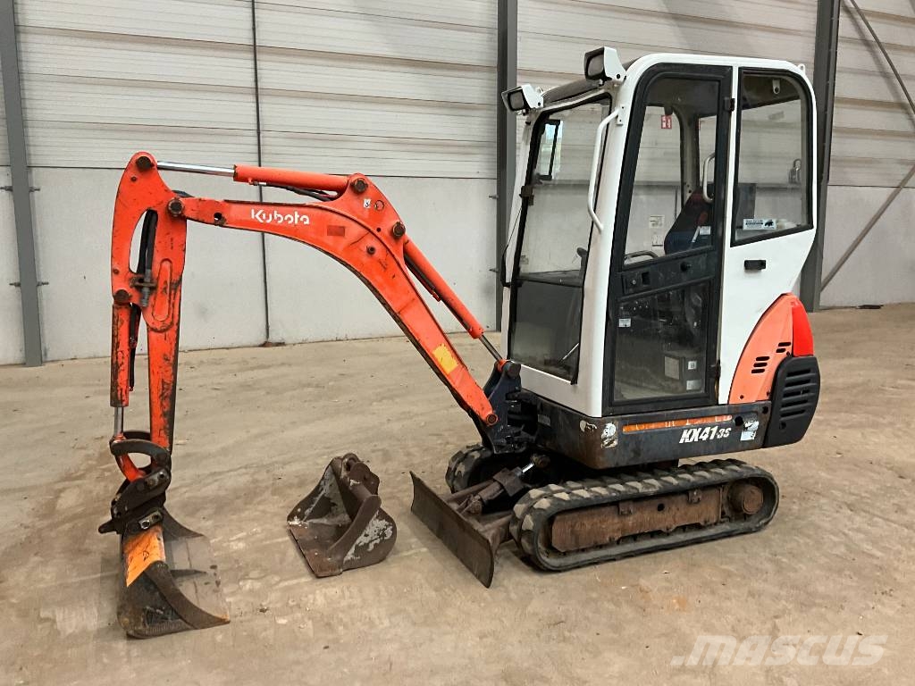 Kubota KX 41-3 S Mini ekskavatörler, 7 tona dek