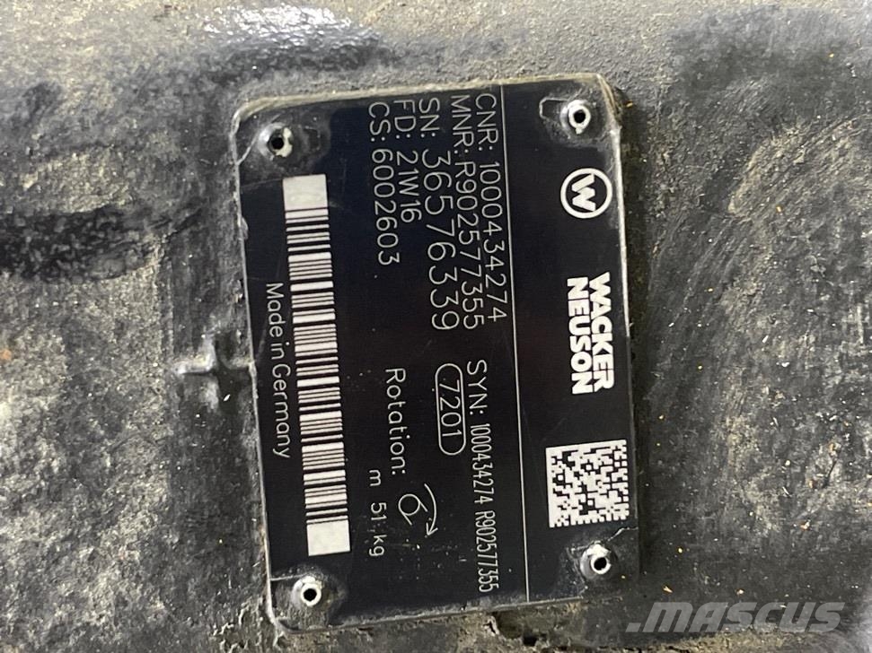 Wacker Neuson 1000434274-Rexroth A10VO100-Load sensing pump 유압식 기계
