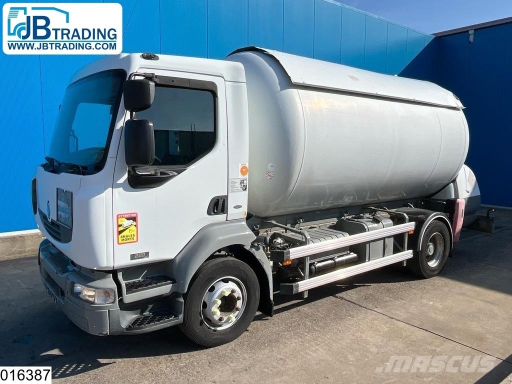 Renault Midlum 220 14995 Liter, LPG GPL, Gastank, Steel Autocisterna