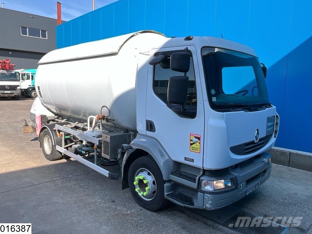 Renault Midlum 220 14995 Liter, LPG GPL, Gastank, Steel Autocisterna