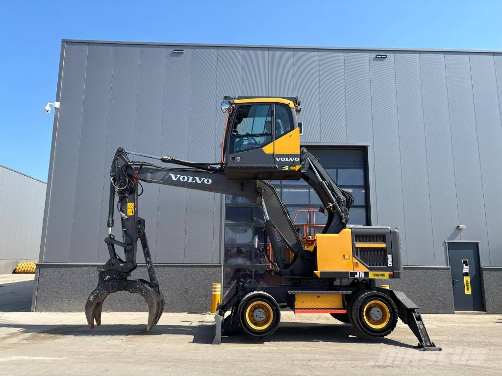 Volvo EW 160 E مناولات المخلفات / مناولات صناعية