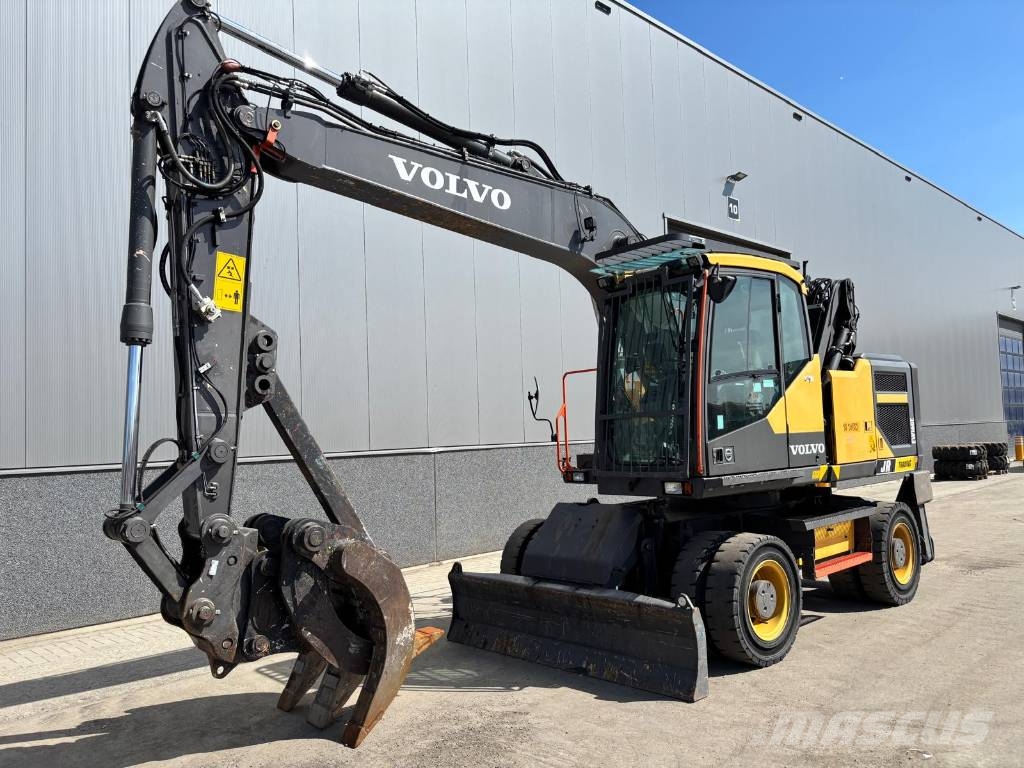 Volvo EW 160 E مناولات المخلفات / مناولات صناعية