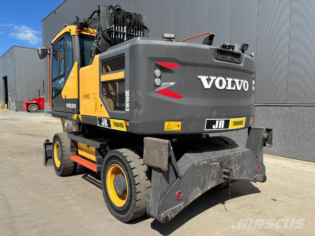 Volvo EW 160 E مناولات المخلفات / مناولات صناعية