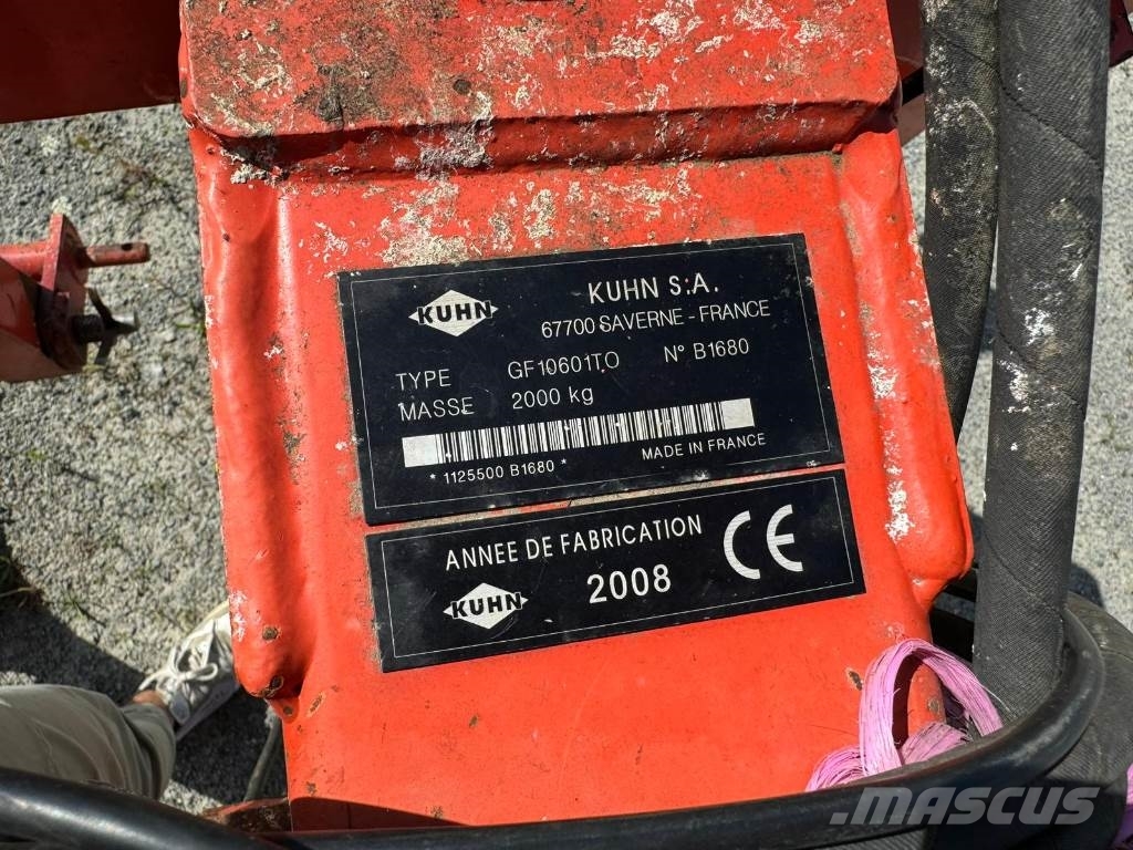 Kuhn Gf 10601 TO Гребла и сенообръщачки