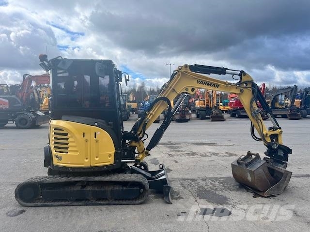 Yanmar Vio 33 U / Tiltti, 3 kauhaa, Rasvari! Miniekskavaatorid < 7 t