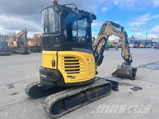 Yanmar Vio 33 U / Tiltti, 3 kauhaa, Rasvari! Miniekskavaatorid < 7 t