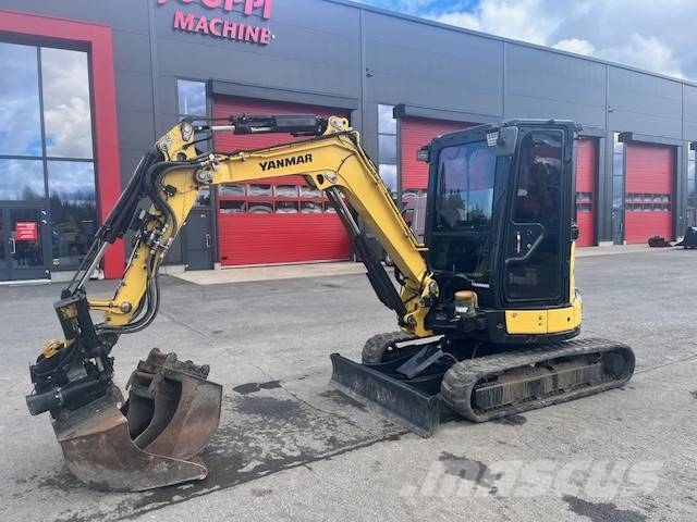 Yanmar Vio 33 U / Tiltti, 3 kauhaa, Rasvari! Miniekskavaatorid < 7 t