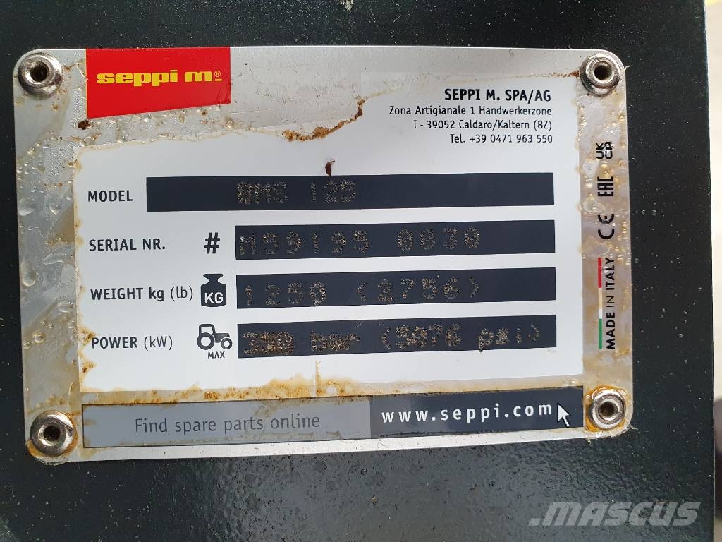 Seppi M. BMS 125 Forstmulcher / Drehmotor / DEMO / 2024 Trituradoras forestales