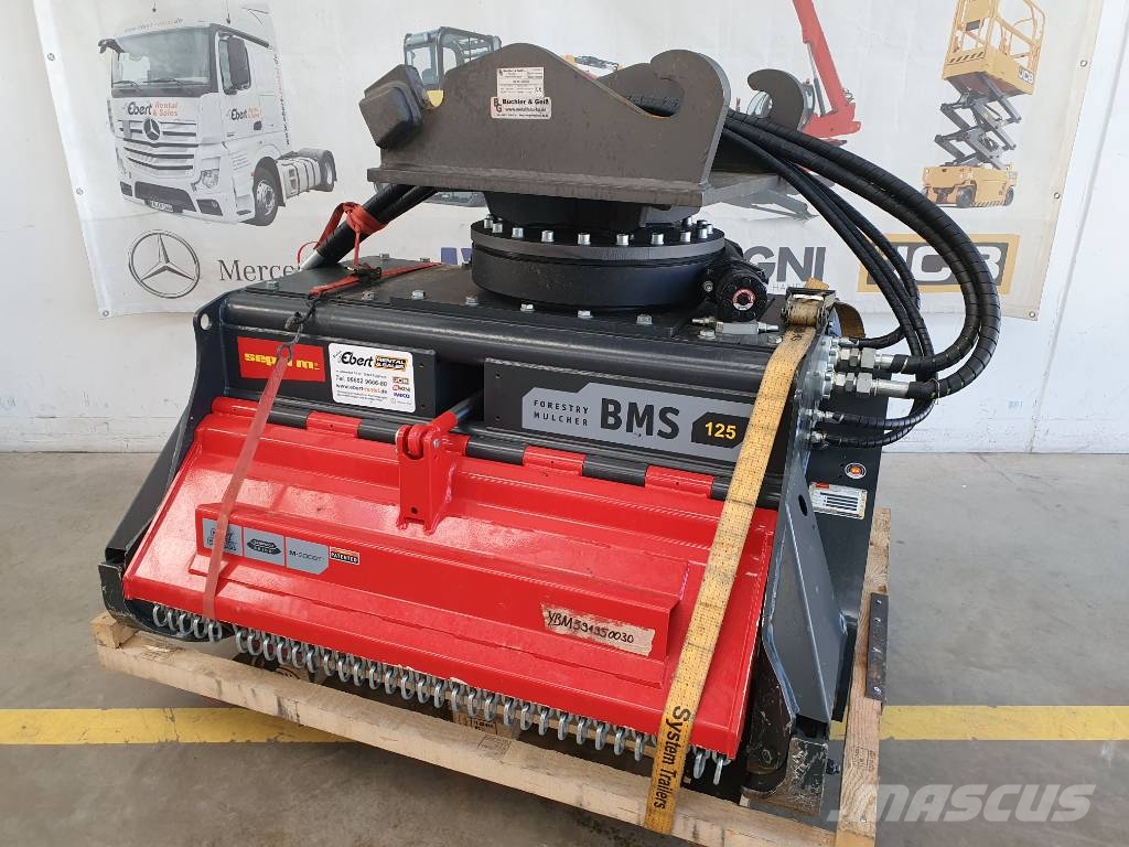 Seppi M. BMS 125 Forstmulcher / Drehmotor / DEMO / 2024 Trituradoras forestales