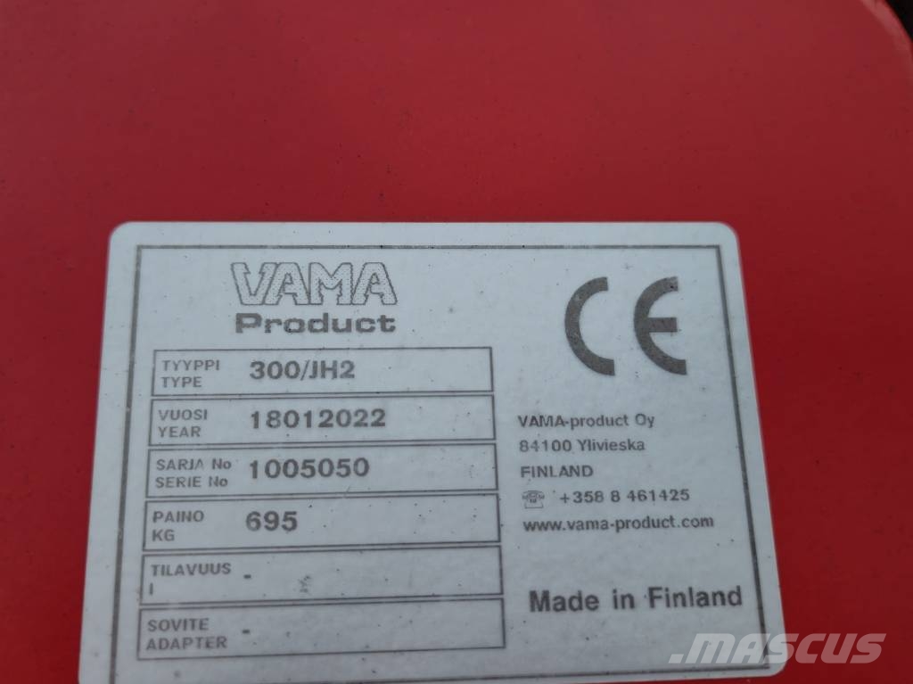 Vama 300 JH 2 Rastras para campos