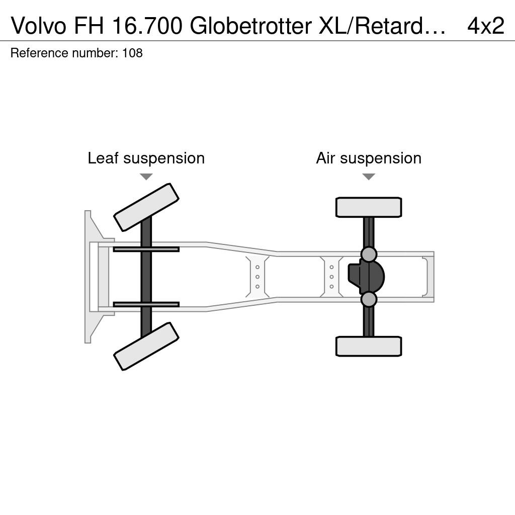 Volvo FH 16.700 Globetrotter XL/Retarder/Kipphydraulik/E Dragbilar