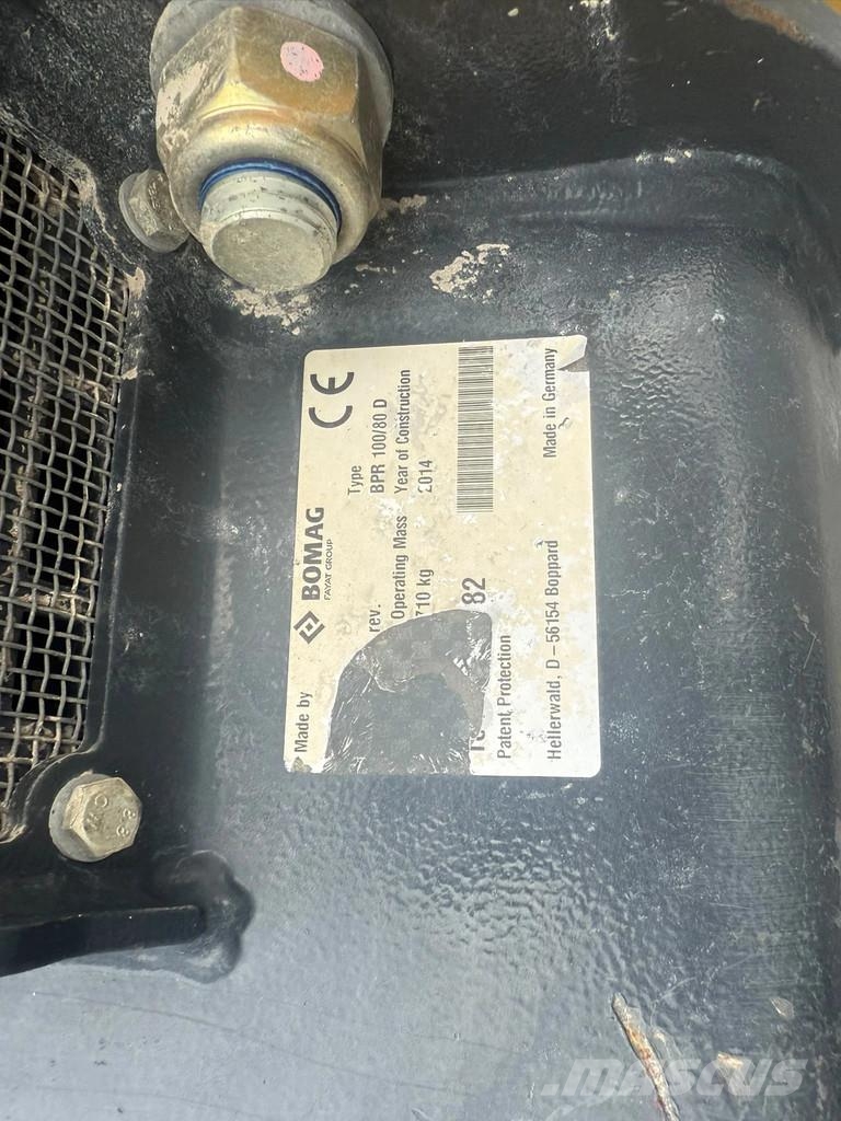 Bomag BPR 100/80 D | Plate compactor | inspection till: Vibrationsgeräte