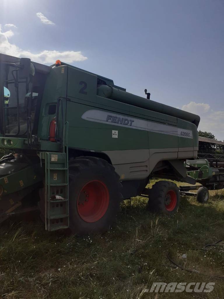 Combină FENDT 6300C + Hedere + Cărucior 6300C Combine harvesters