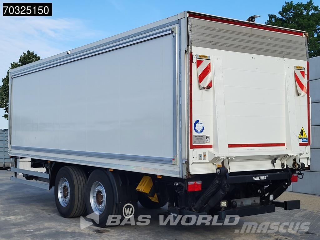 Walther T5K218 2 axles Ladebordwand LBW Tailgate Box Trailers