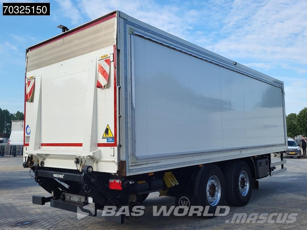Walther T5K218 2 axles Ladebordwand LBW Tailgate Box Trailers