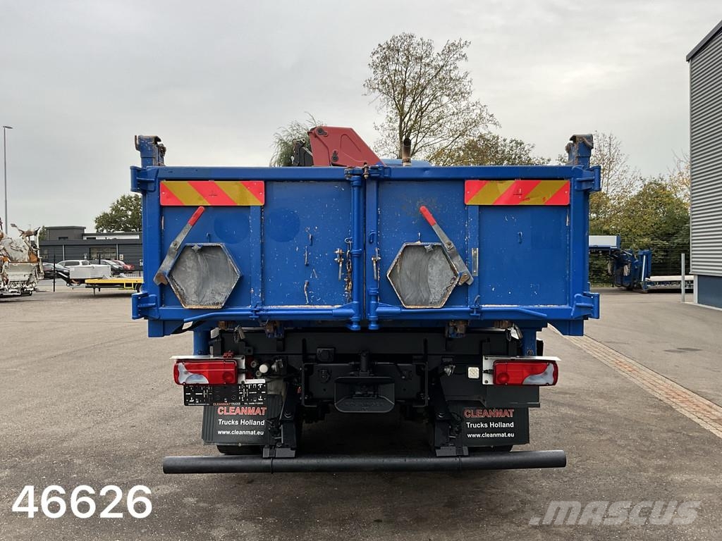 MAN TGS 18.360 4x4 Euro 6 HMF 12 Tonmeter laadkraan Kiper kamioni