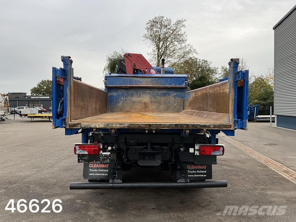 MAN TGS 18.360 4x4 Euro 6 HMF 12 Tonmeter laadkraan شاحنات قلابة