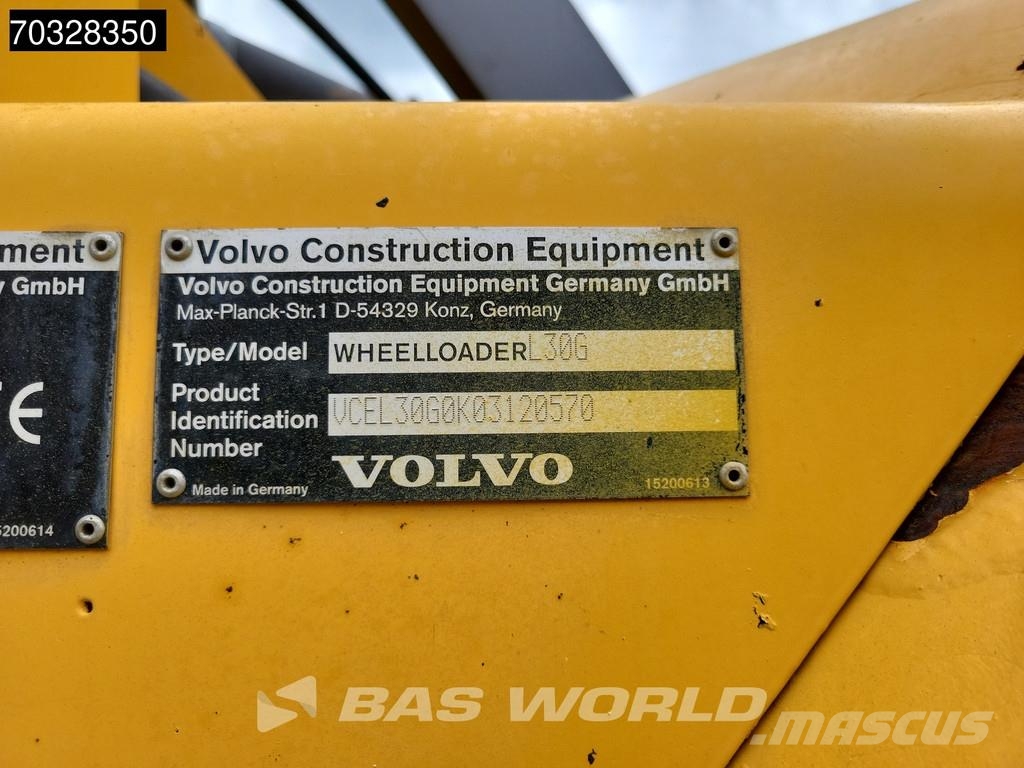 Volvo L30 G Iekrāvēji uz riteņiem