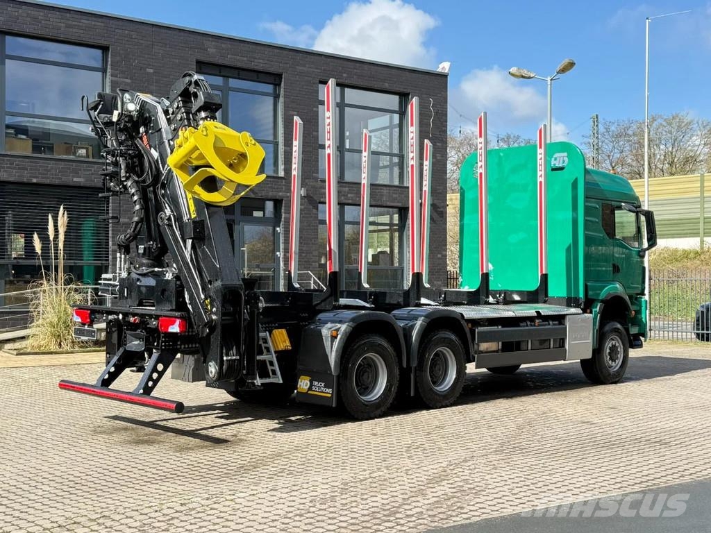 MAN TGS 33.510 TGS 33.510 6X6 Euro6e LogLift 165 Z Camion trasporto legname