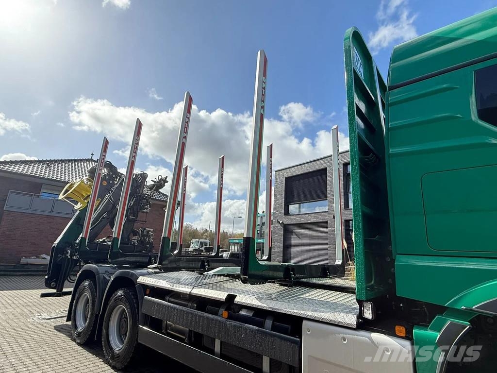 MAN TGS 33.510 TGS 33.510 6X6 Euro6e LogLift 165 Z Camion trasporto legname