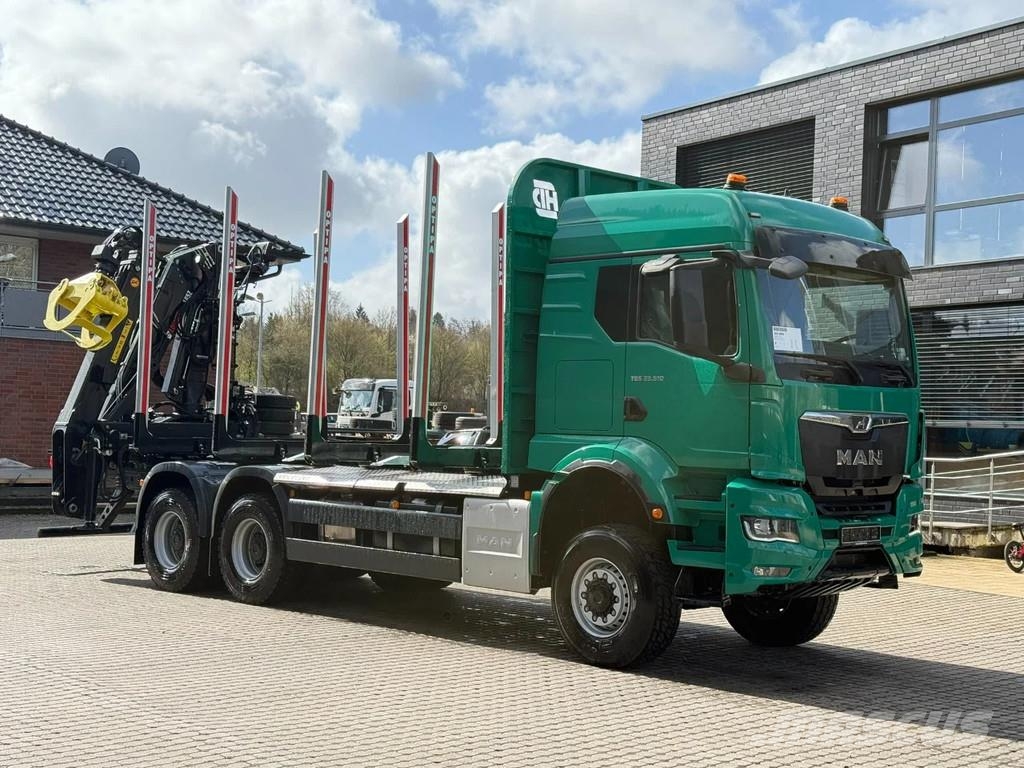 MAN TGS 33.510 TGS 33.510 6X6 Euro6e LogLift 165 Z Camion trasporto legname