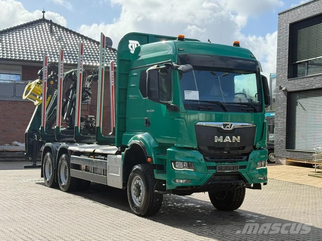 MAN TGS 33.510 TGS 33.510 6X6 Euro6e LogLift 165 Z Camion trasporto legname