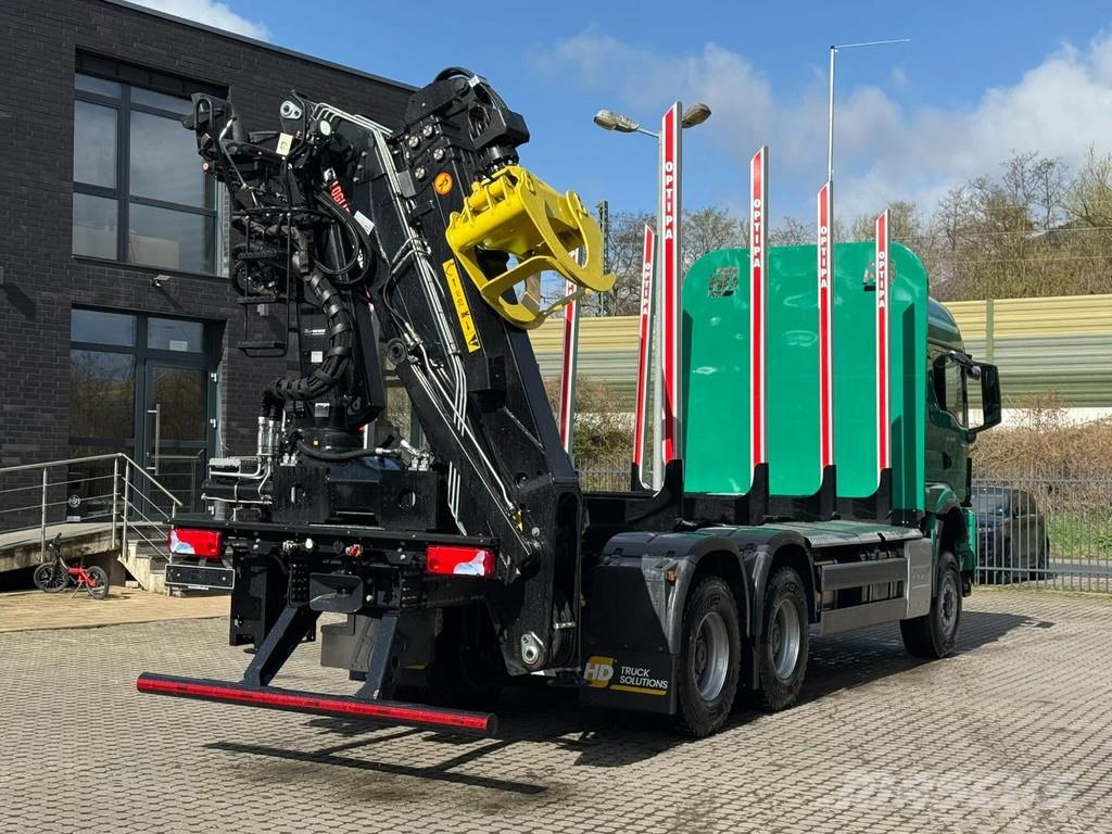 MAN TGS 33.510 TGS 33.510 6X6 Euro6e LogLift 165 Z Camion trasporto legname