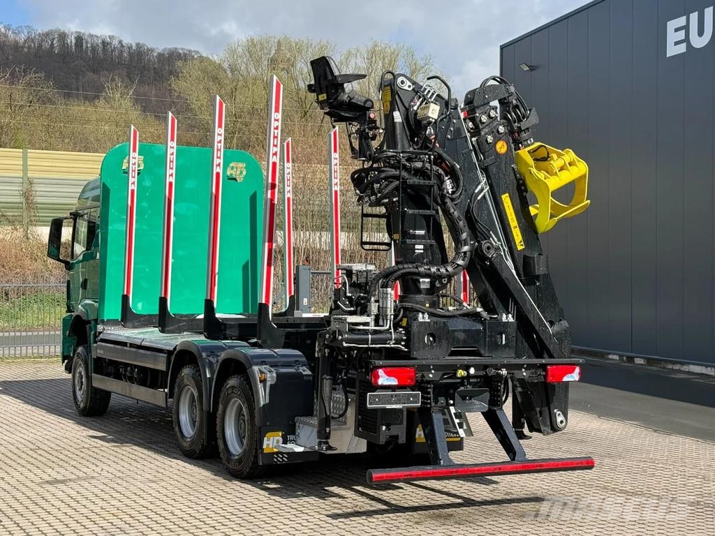 MAN TGS 33.510 TGS 33.510 6X6 Euro6e LogLift 165 Z Camion trasporto legname
