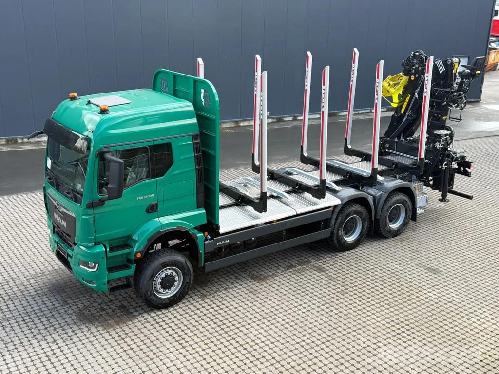 MAN TGS 33.510 TGS 33.510 6X6 Euro6e LogLift 165 Z Camion trasporto legname