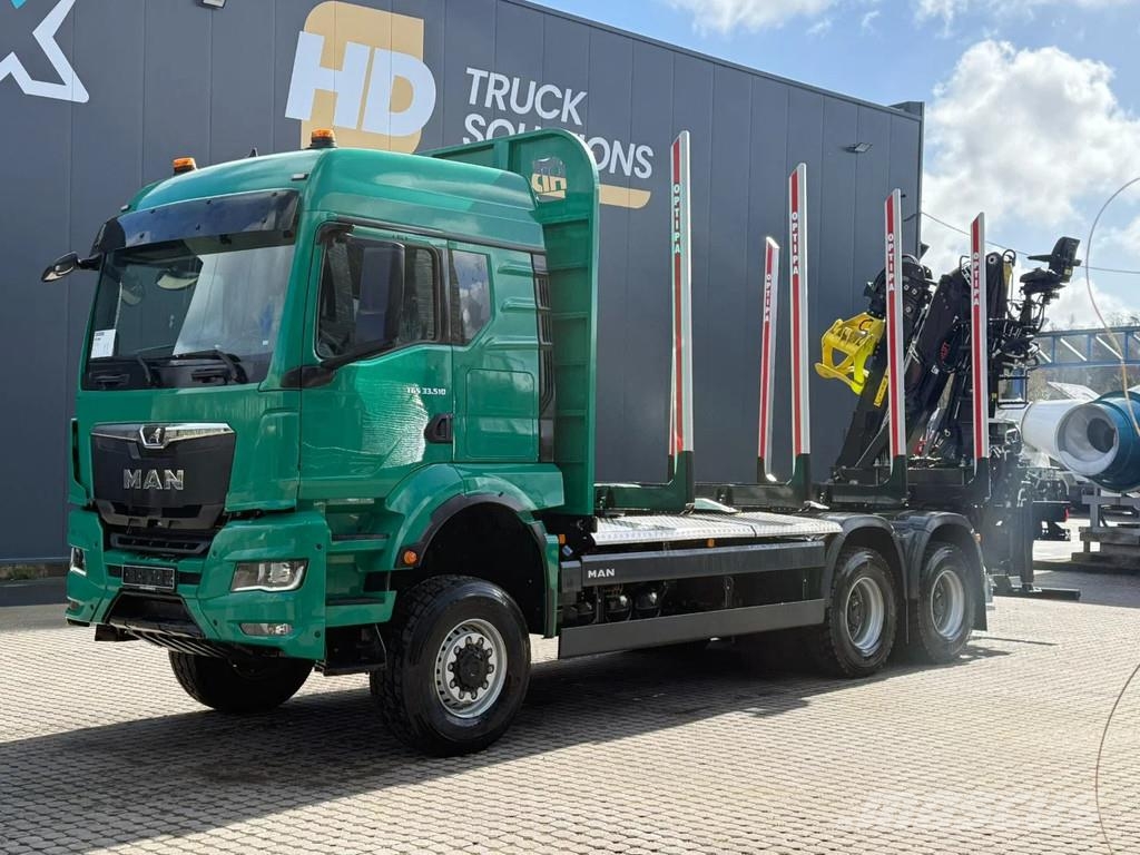 MAN TGS 33.510 TGS 33.510 6X6 Euro6e LogLift 165 Z Camion trasporto legname