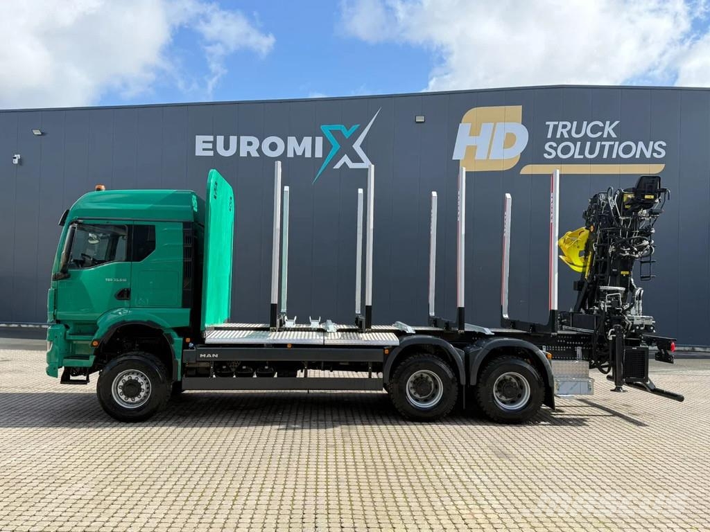 MAN TGS 33.510 TGS 33.510 6X6 Euro6e LogLift 165 Z Camion trasporto legname