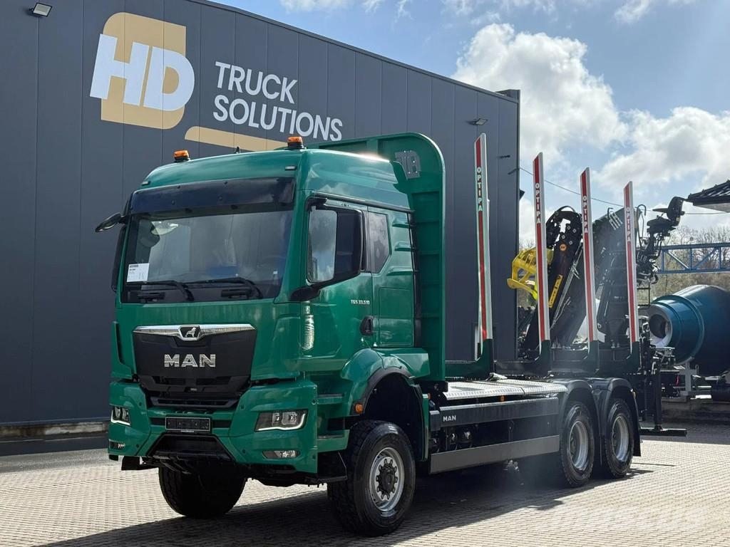 MAN TGS 33.510 TGS 33.510 6X6 Euro6e LogLift 165 Z Camion trasporto legname