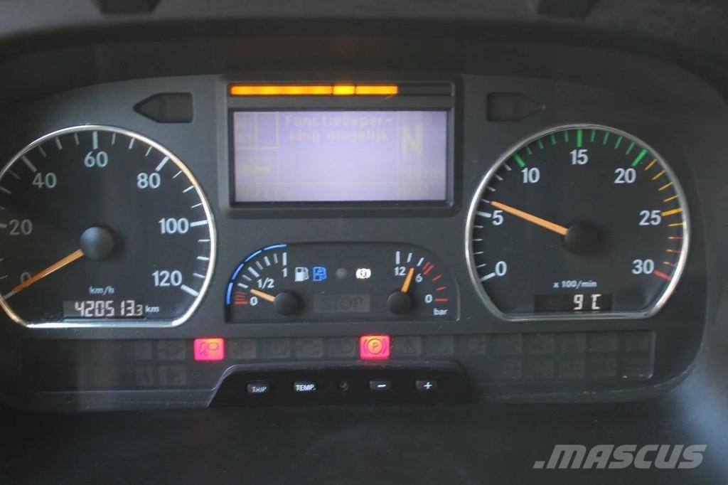 Mercedes-Benz Atego 1018 + EURO 5 Skåpbilar