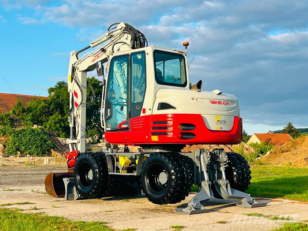 Takeuchi TB 295 W Lastik tekerli ekskavatörler