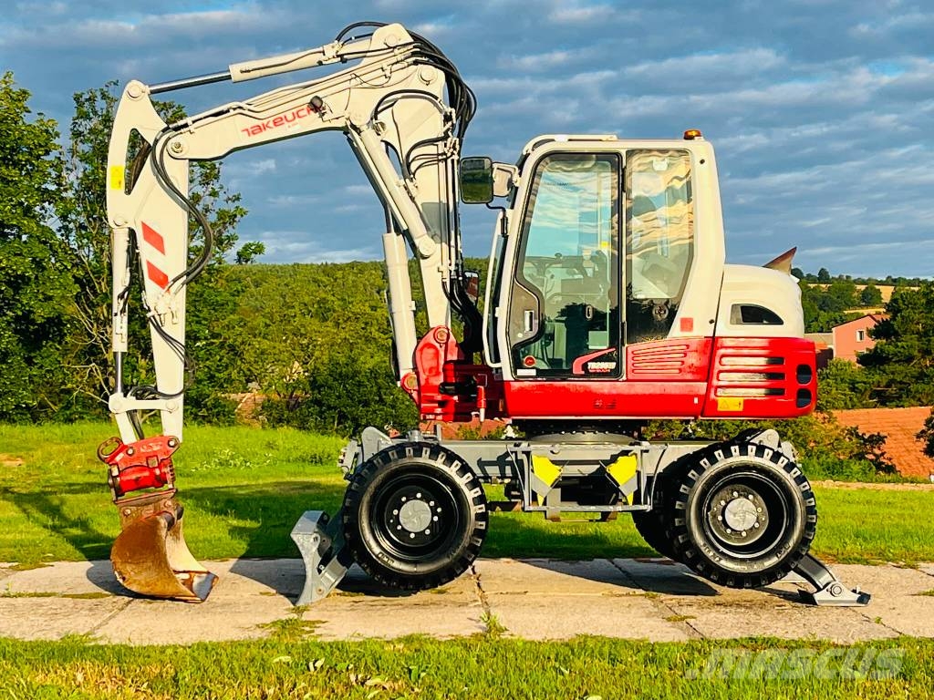 Takeuchi TB 295 W Lastik tekerli ekskavatörler