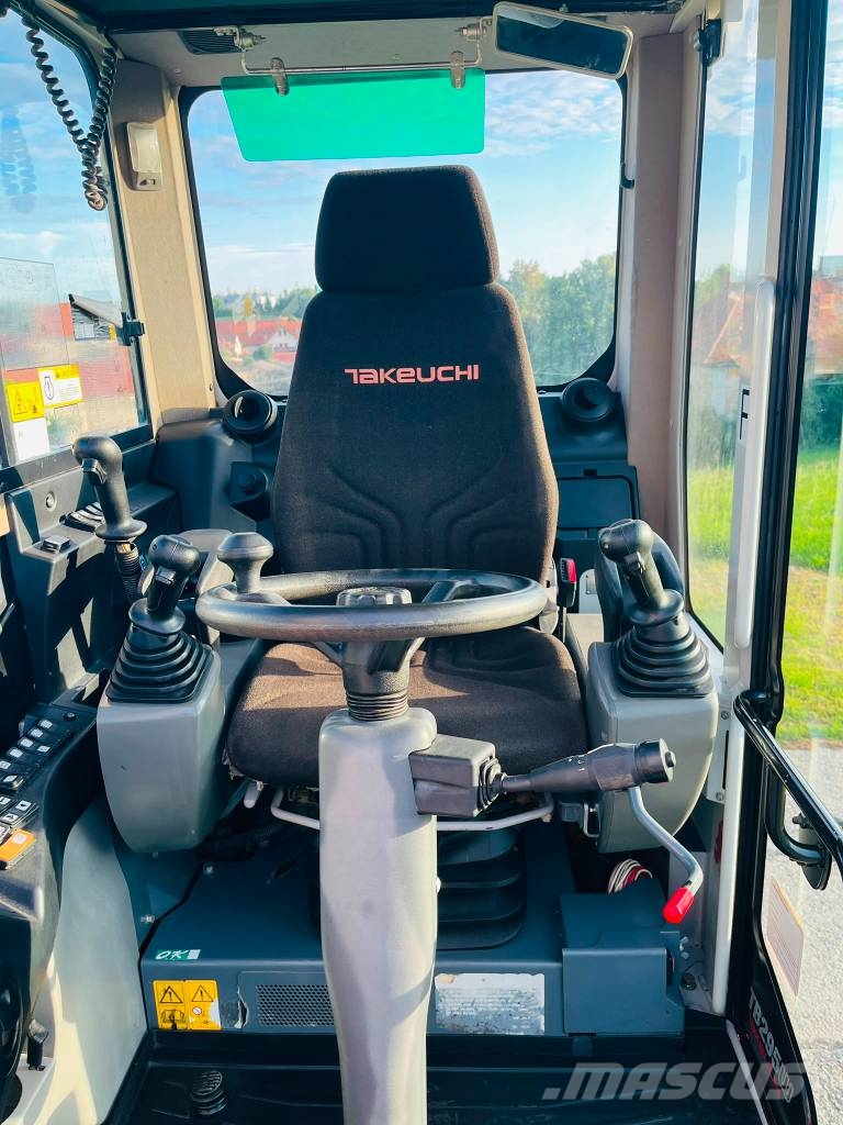 Takeuchi TB 295 W Lastik tekerli ekskavatörler