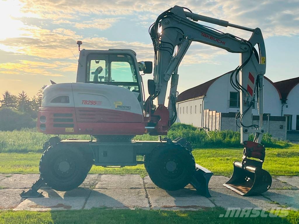 Takeuchi TB 295 W Lastik tekerli ekskavatörler