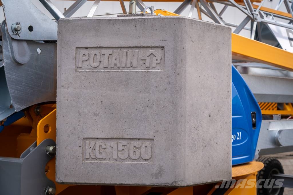 Potain IGO 21 Selvreisende tårnkran
