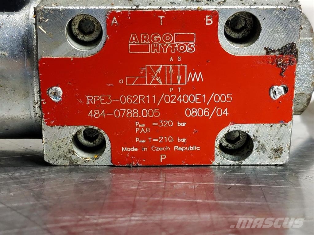 Liebherr L514-Argo Hytos RPE3-062R11-NG6 4/2 Valve 24V Hydraulikk