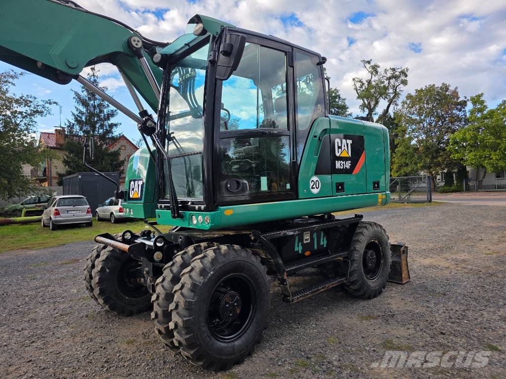 CAT M 314 Колёсные экскаваторы